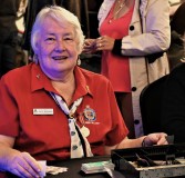 Gayle-selling-Anzac-Day-meal-tickets